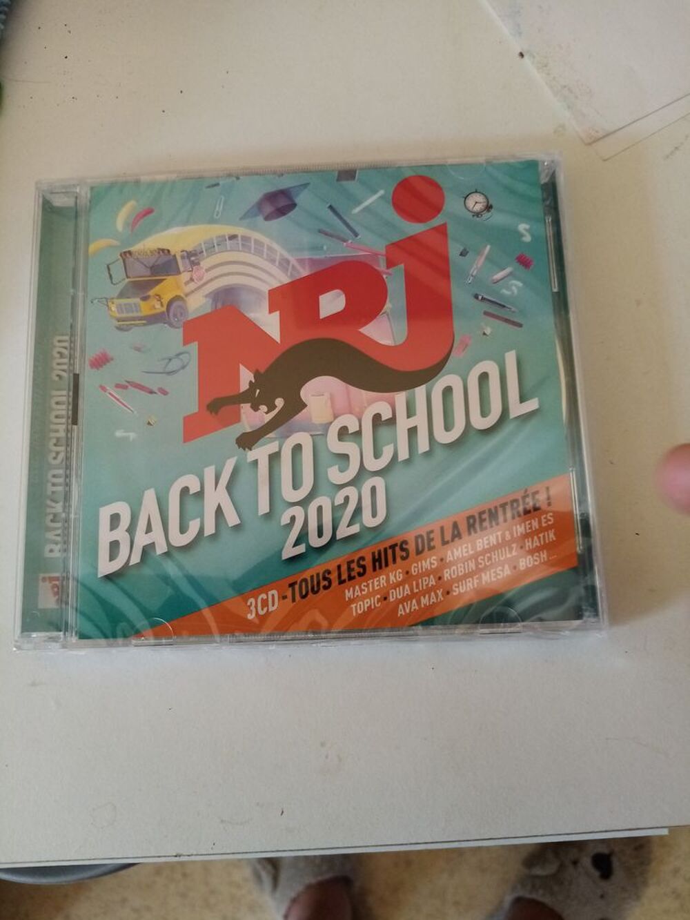 CD nrj back to school 2020 CD et vinyles