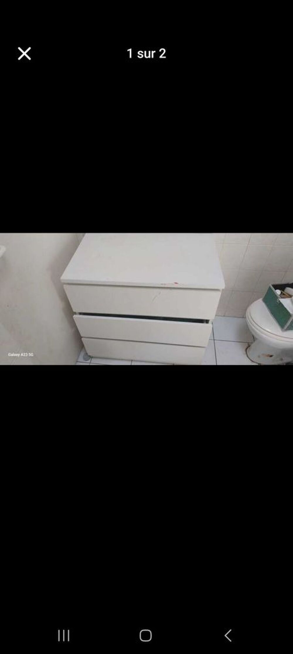 commode blanche Meubles