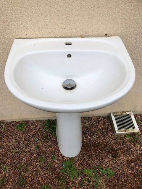 Lavabo sur colonne 15 Bannay (18)