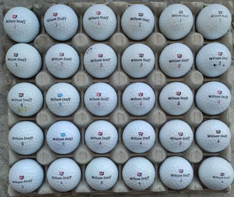 30 Balles de Golf Wilson Staff d'Occasion en Trs Bon tat 25 Mantes-la-Jolie (78)