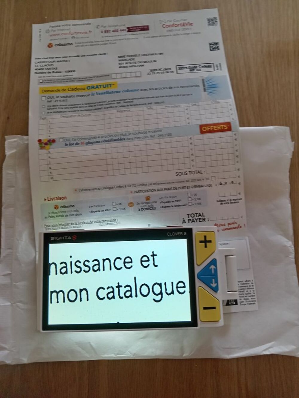 loupe &eacute;lectronique CLOVER 5 Matériel informatique