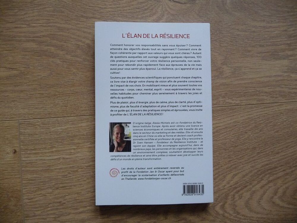 Livre l'&eacute;lan de la r&eacute;silience - Neuf Livres et BD