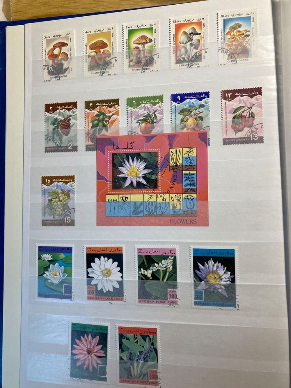 Album timbres Asie 