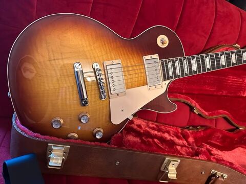 Gibson Les Paul Standard 60s (Iced Tea) Guitare comme neuve 1500 Bavans (25)