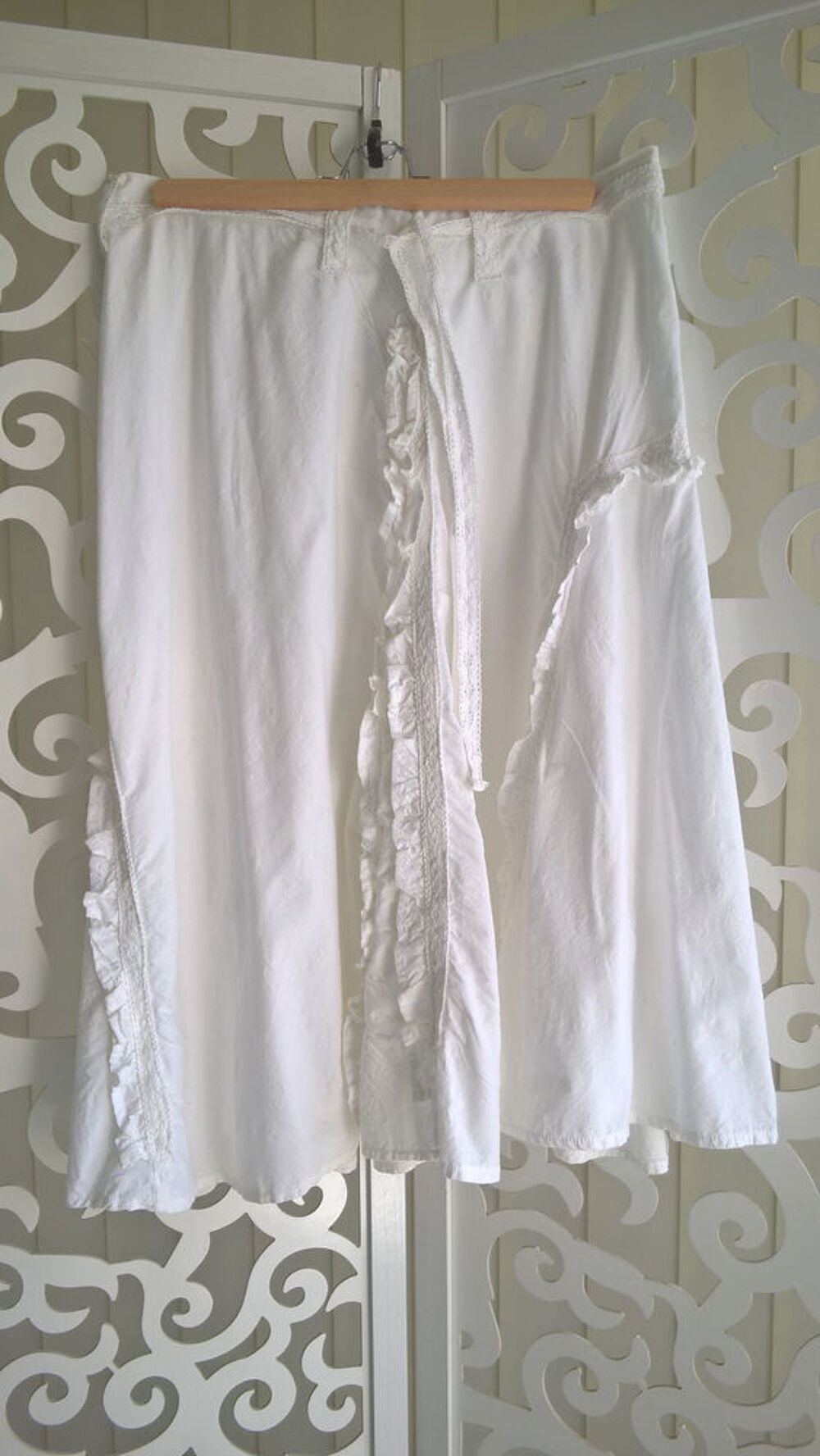 Jupe blanche DDP Vêtements