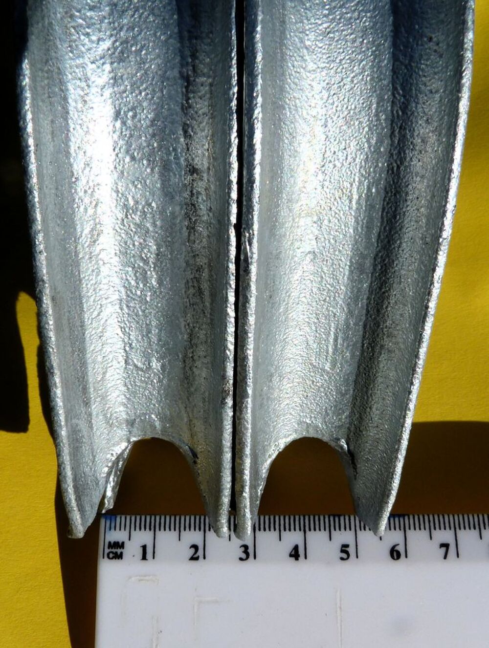 Cosses c?ur M&eacute;tal trait&eacute; anti corrosion pour c&acirc;ble de 22mm Bricolage
