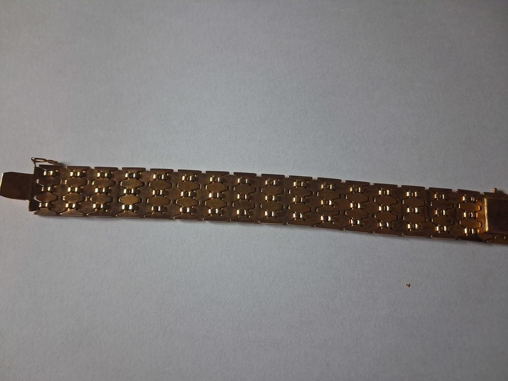 Bracelet plaqu&eacute; or Bijoux et montres