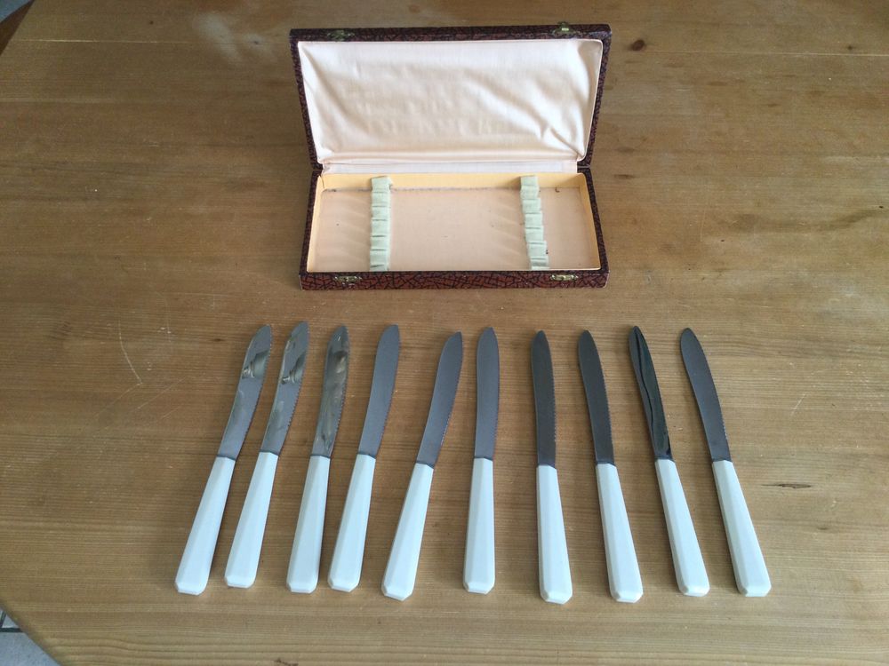 Couteaux anciens - Lot de 11 Cuisine