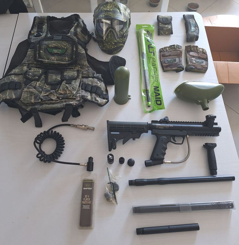 Paintball et &eacute;quipement Sports