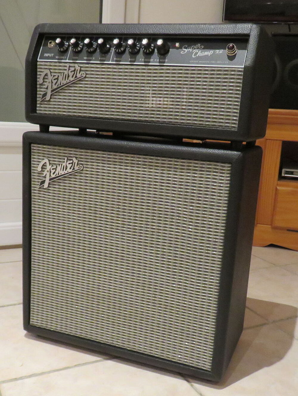ampli guitare lampes super champ X2 head + enclosure sc 112 Instruments de musique