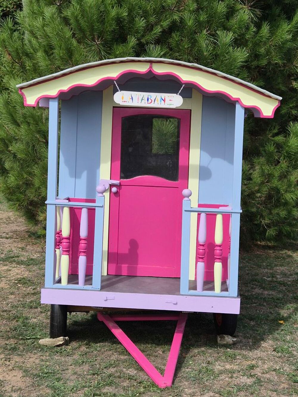 petite roulotte pour enfants Jardin