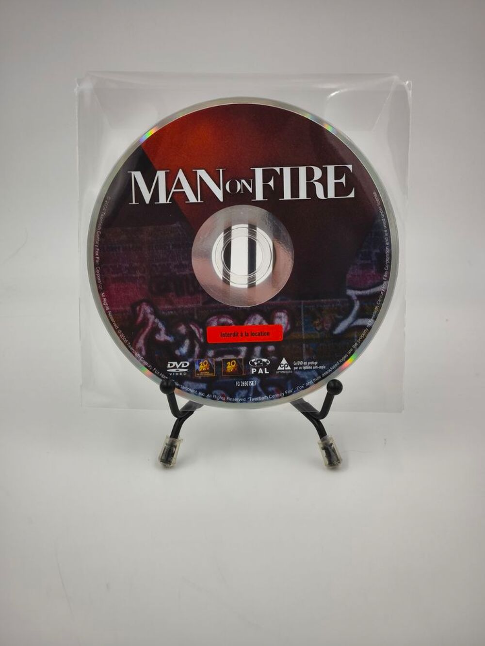Film DVD Man on Fire sans boite DVD et blu-ray