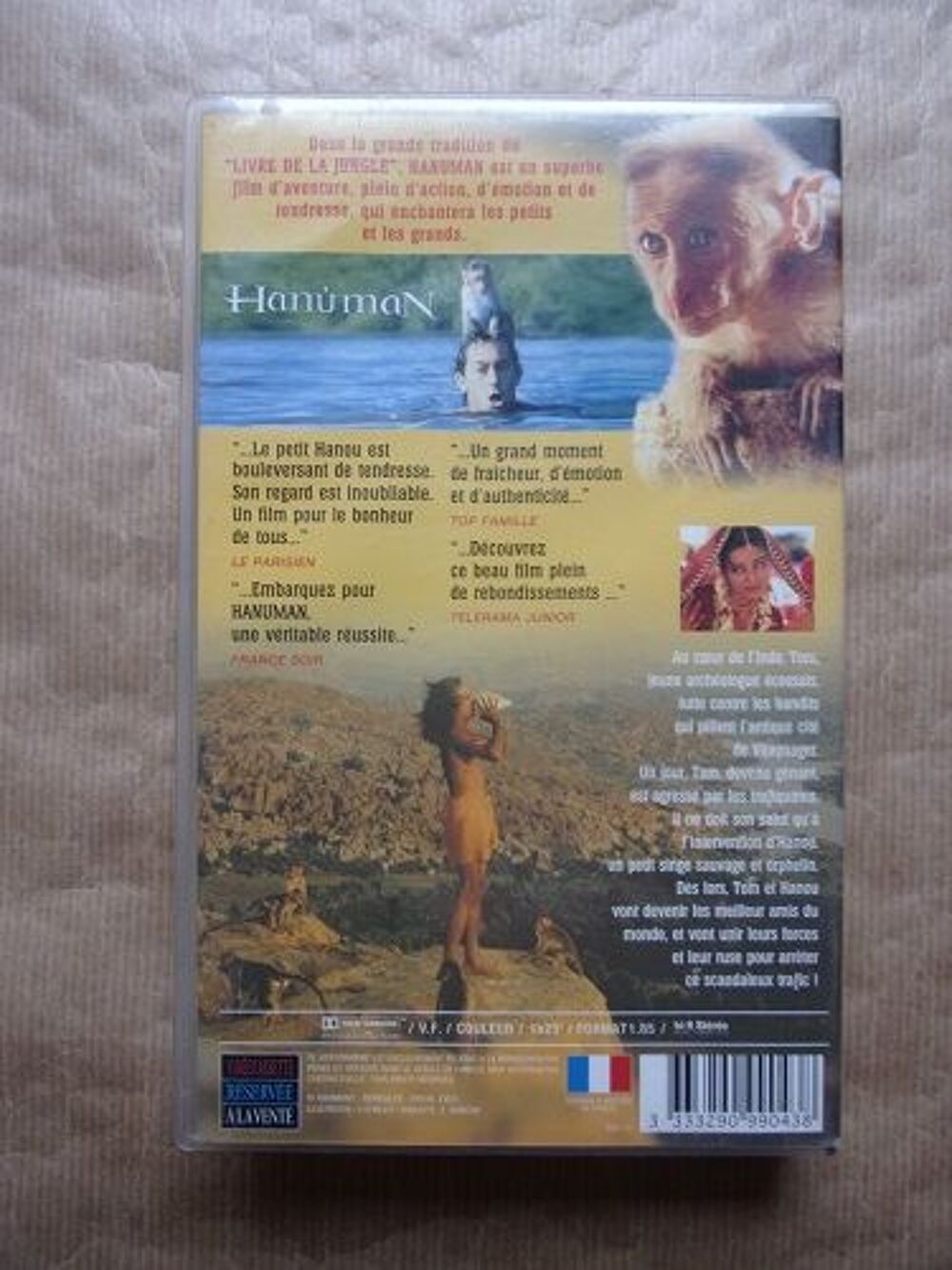 VHS Han&ugrave;man DVD et blu-ray