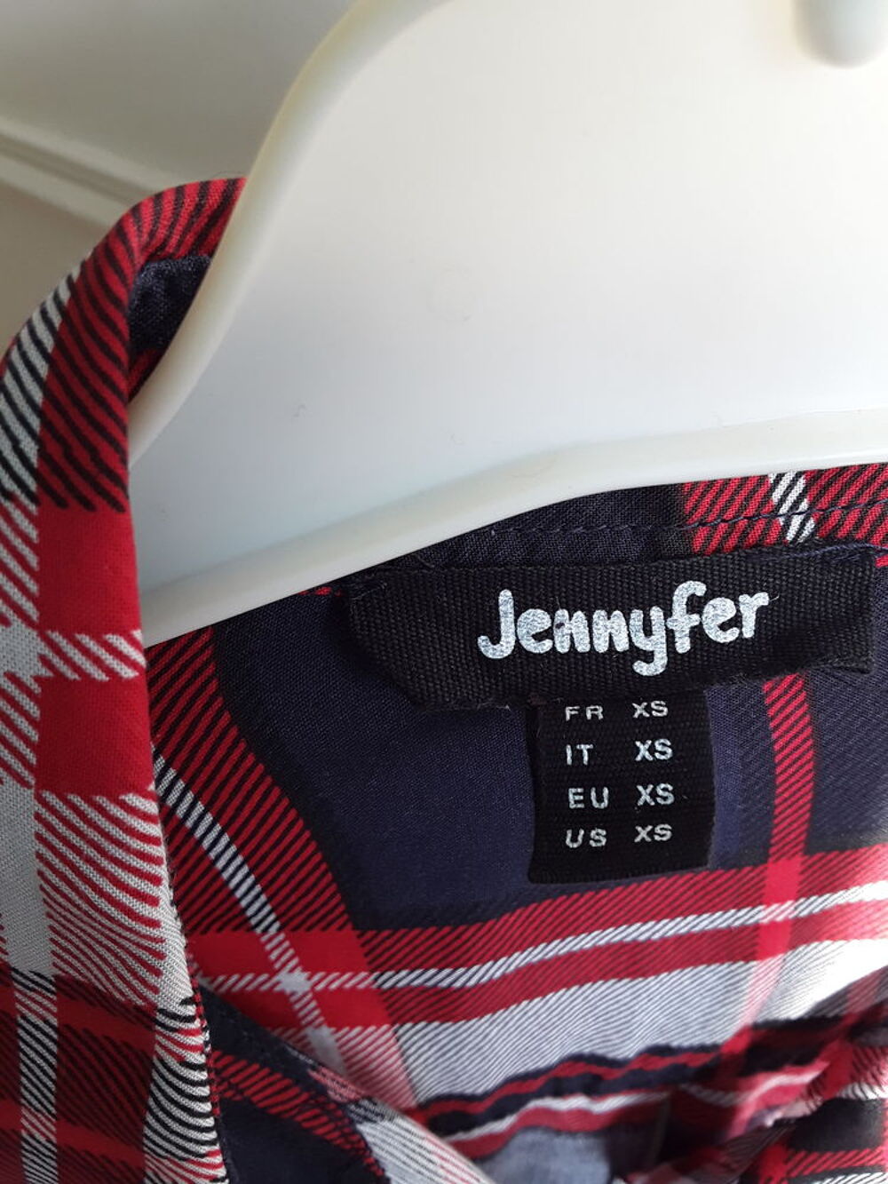 Chemise &agrave; carreaux Vêtements