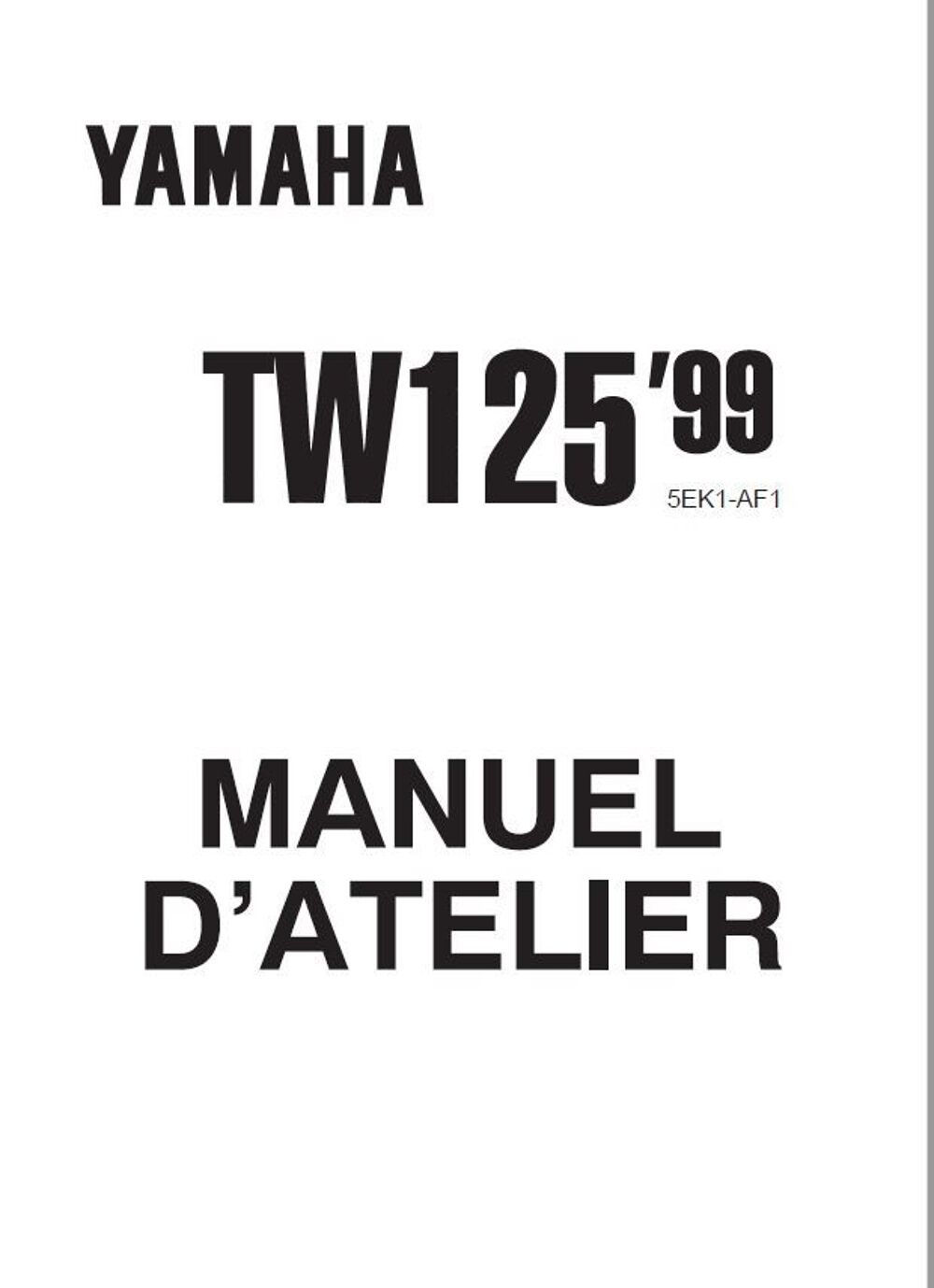 Manuel de r&eacute;paration Yamaha 1200 Vmax Livres et BD