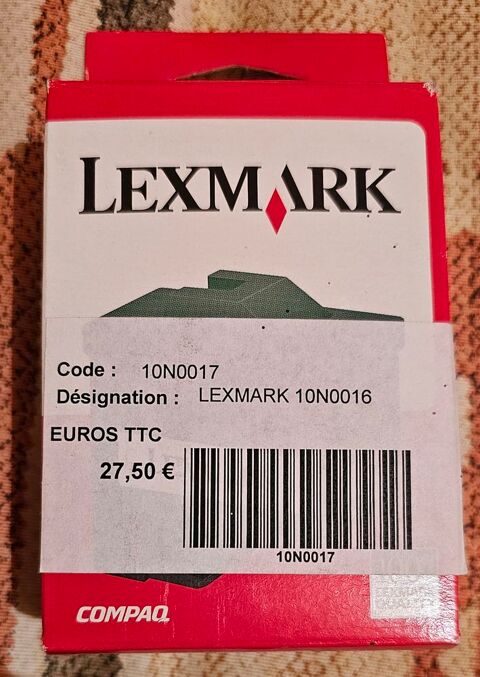 Cartouche encre noire Lexmark 5 Viviers-du-Lac (73)