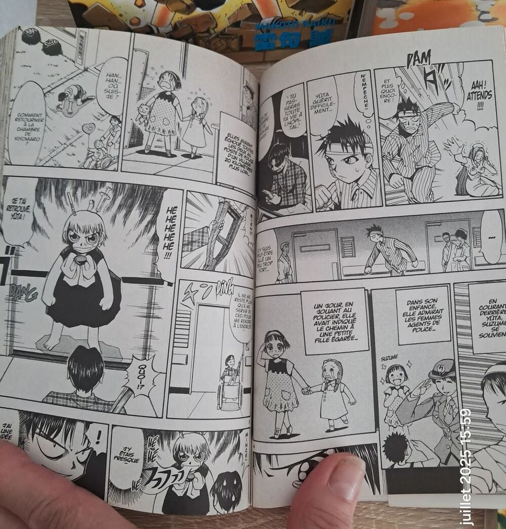 Mangas Zatchbell Livres et BD