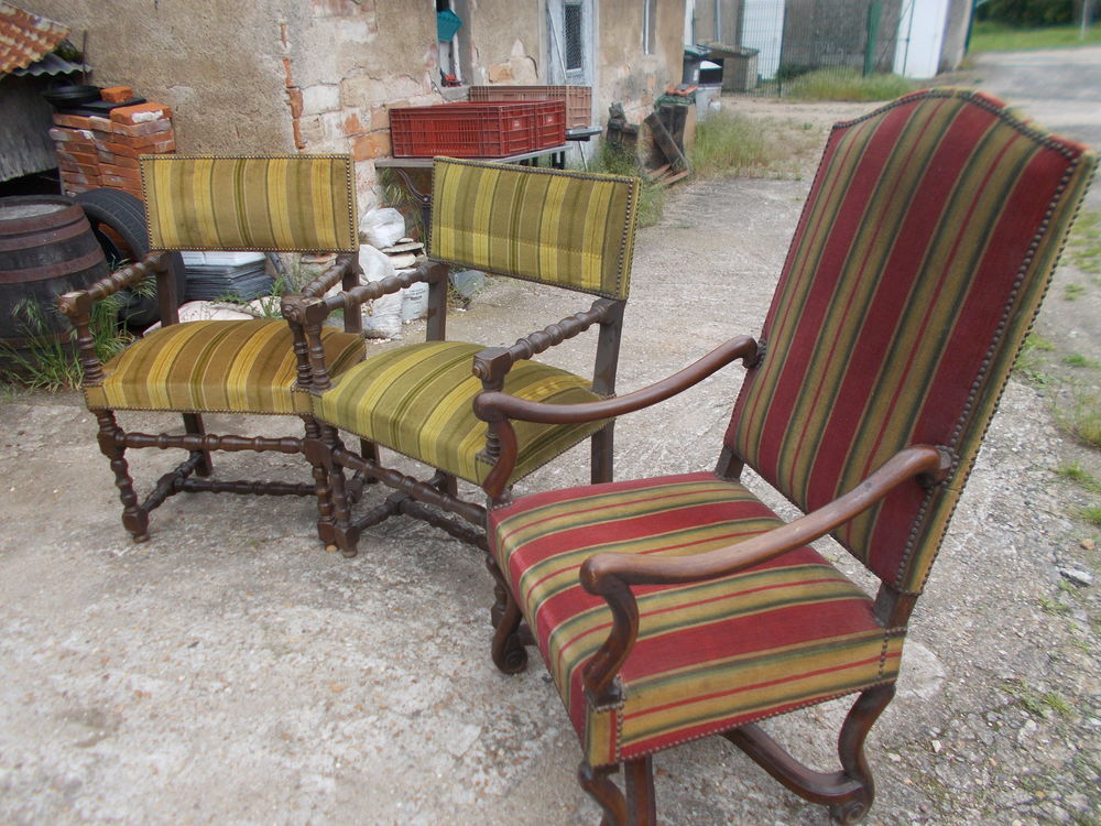 3 fauteuil ancien faire prix Meubles