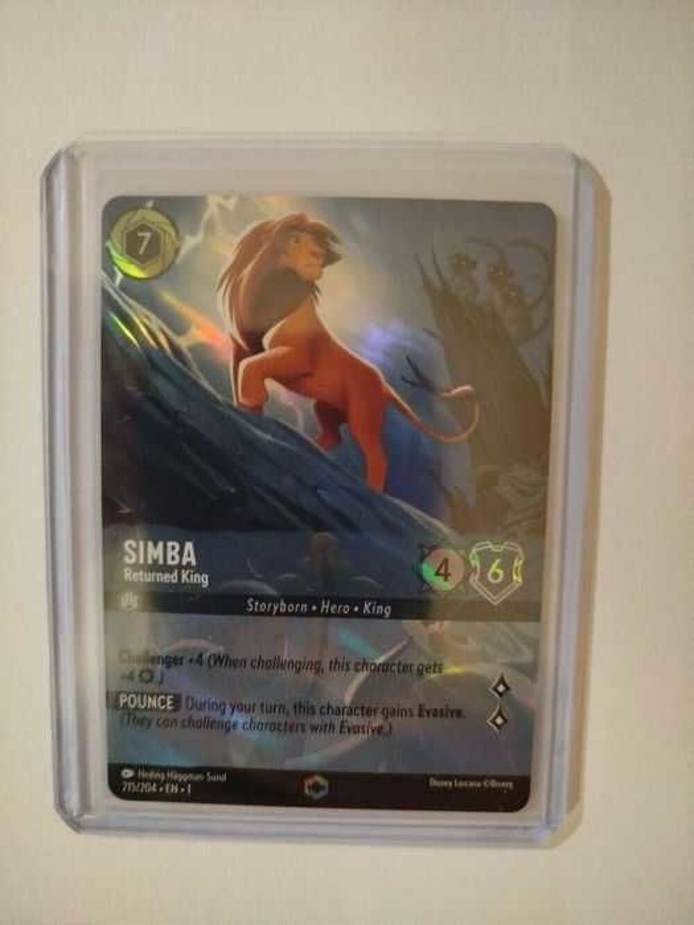 Lorcana Disney Simba Enchanted 