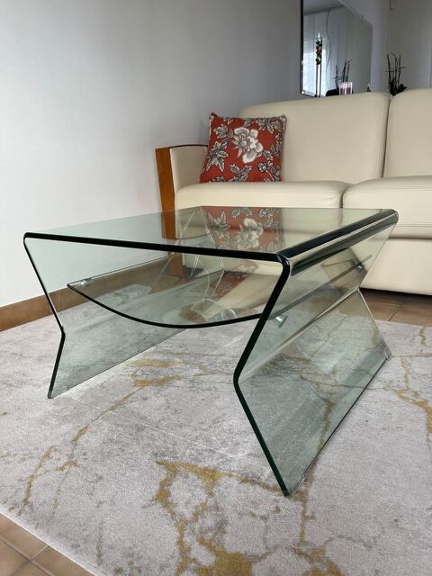 Table basse de salon en verre 150 Saint-Sbastien-de-Morsent (27)
