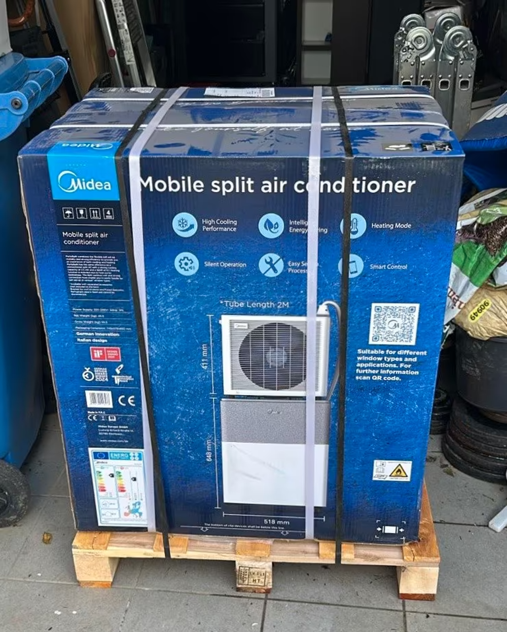 Climatiseur split Midea PortaSplit climatiseur 12000 BTU 3.5 Electroménager
