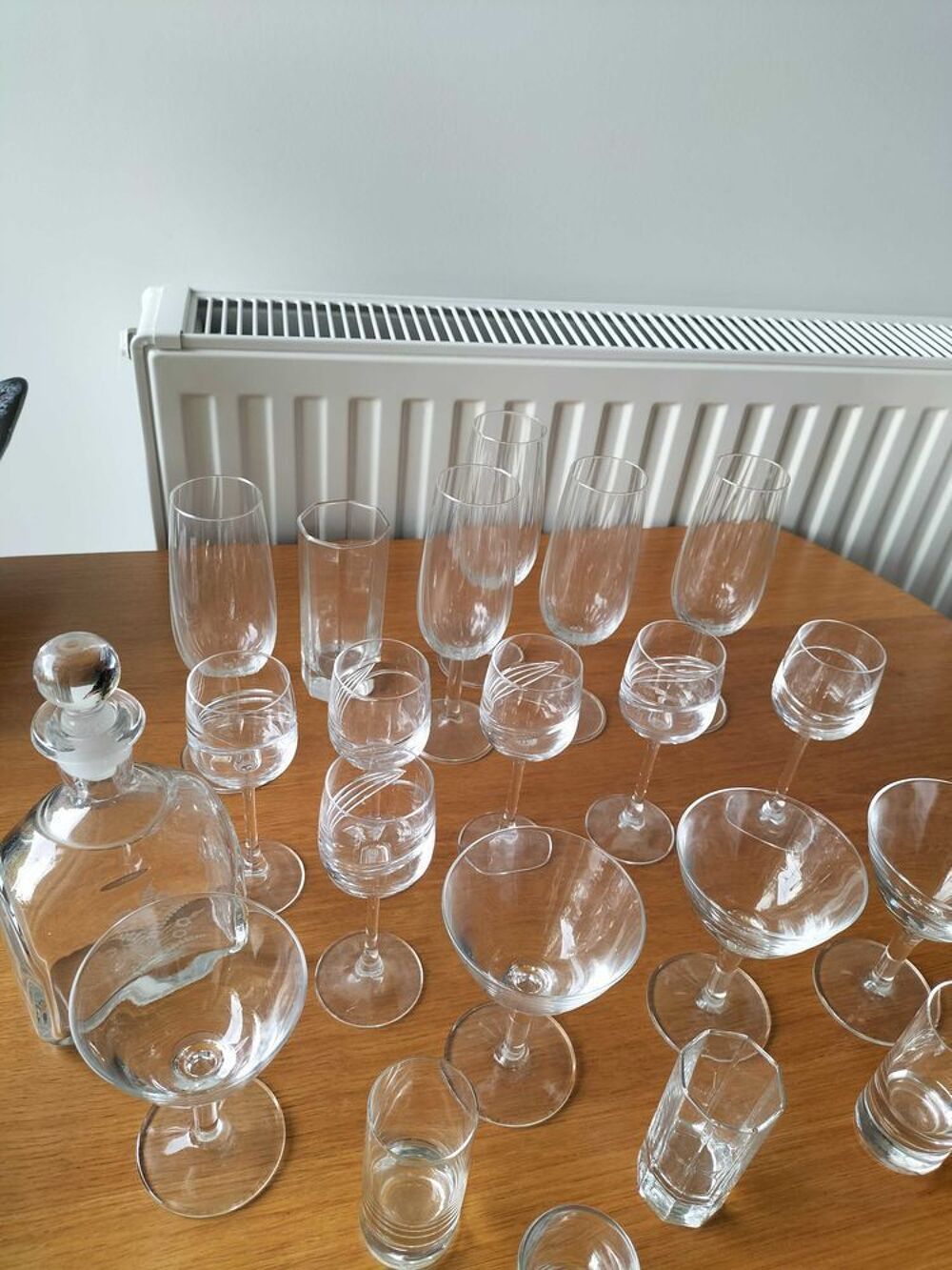 Verres et carafes 
