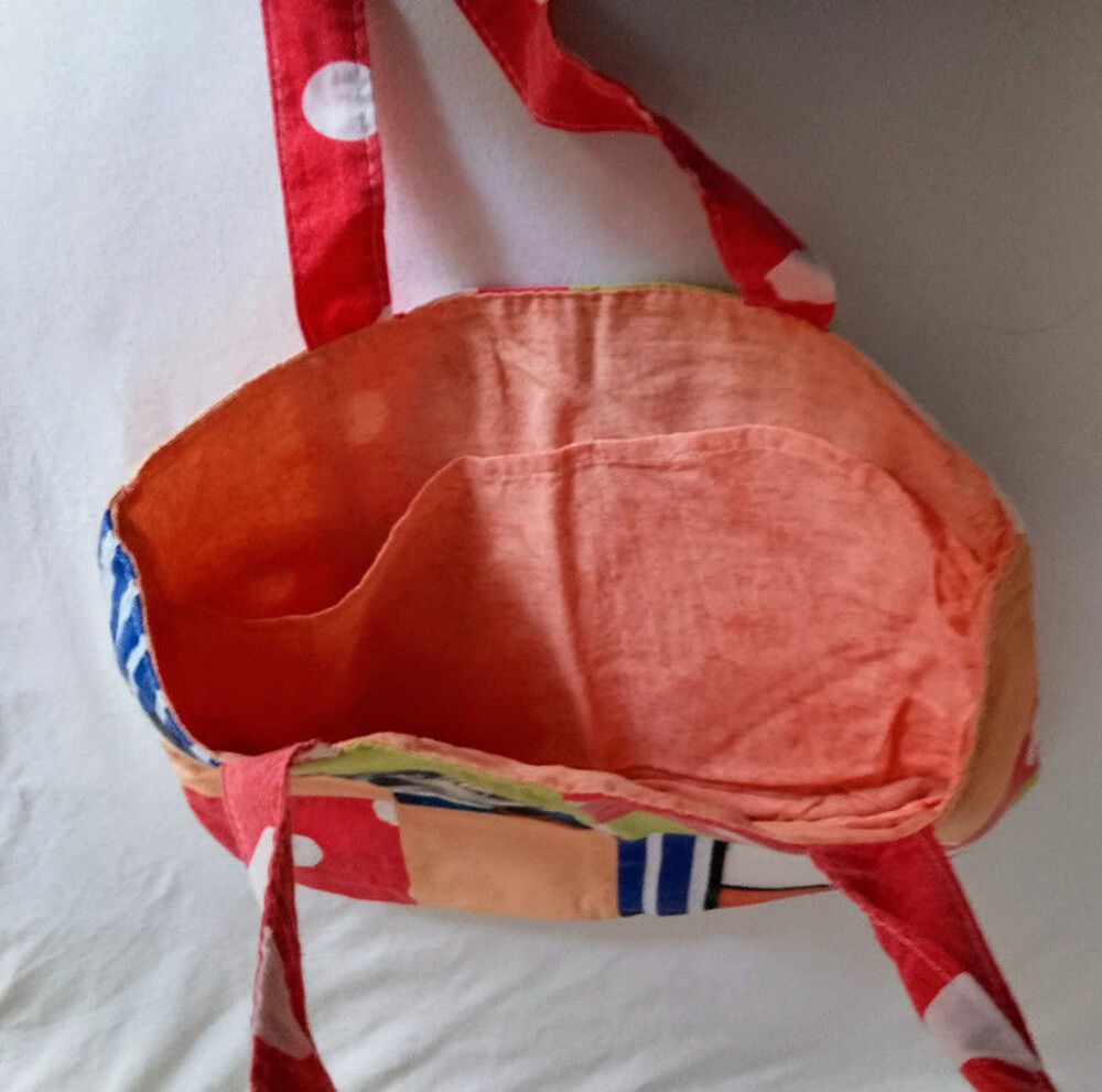 Sac patchwork avec Mickey fait main Maroquinerie