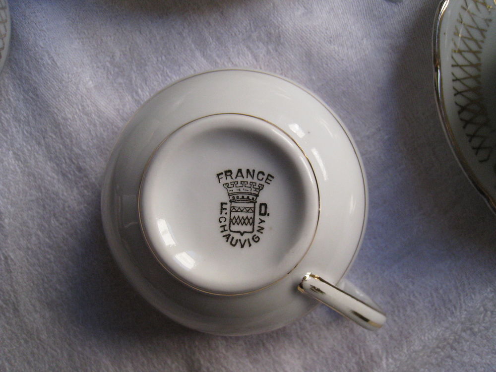 Service &agrave; caf&eacute; en porcelaine de 1957 Cuisine