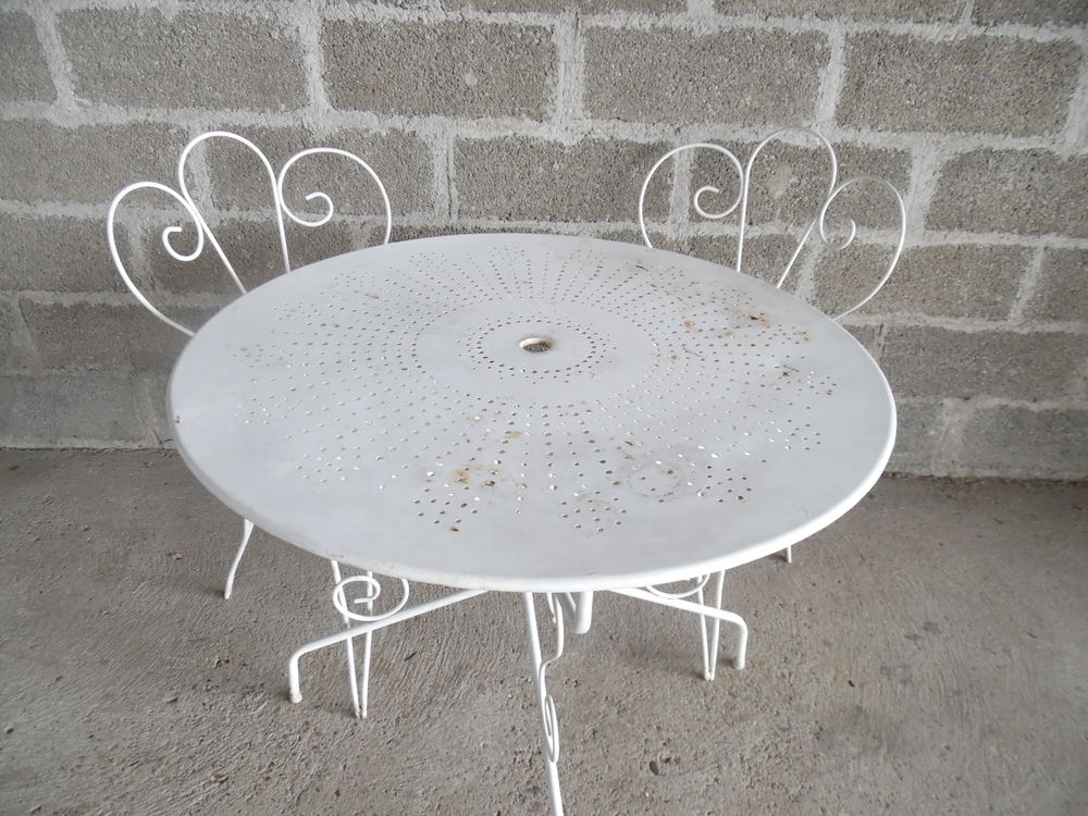 SALON DE JARDIN FER FORGE Jardin
