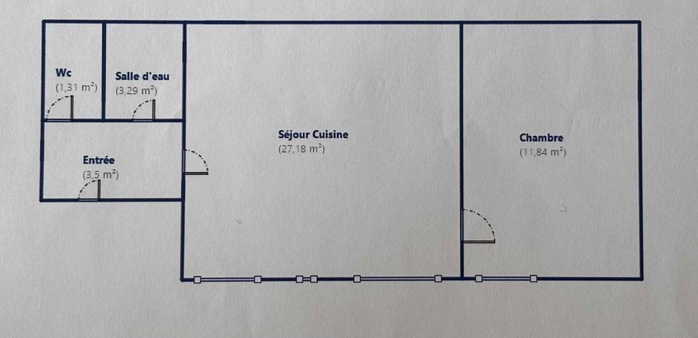 Vente Appartement Appartement Paris 15ème - 48m2 refait à  neuf - Rue Charles Lecocq Paris 15