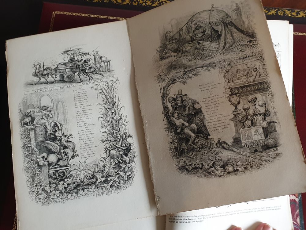 Rare Chants et chansons populaires de France DELLOYE 1843 Livres et BD