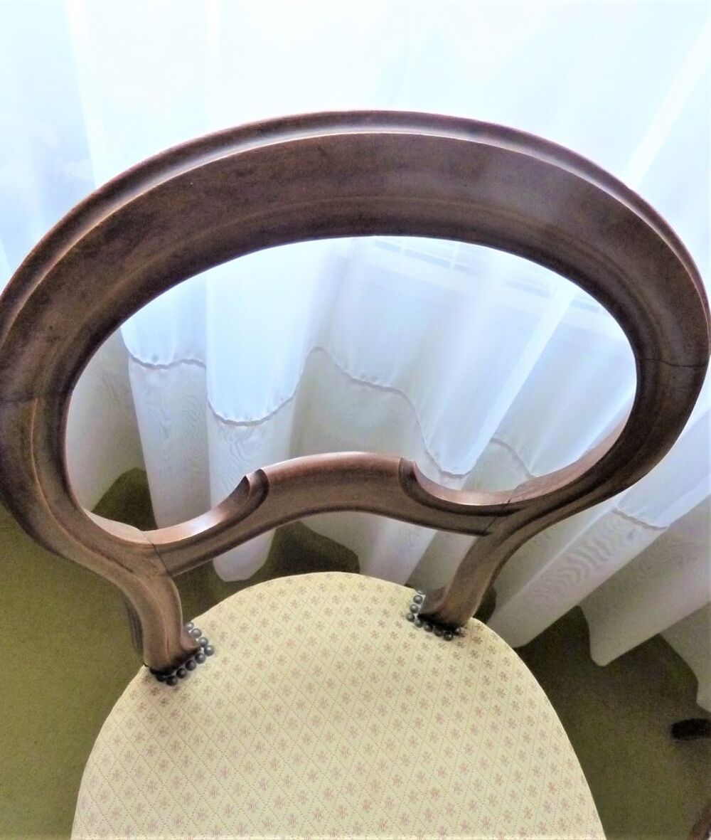 2 Chaises Louis Philippe d'&eacute;poque refaites &agrave; neuf Meubles