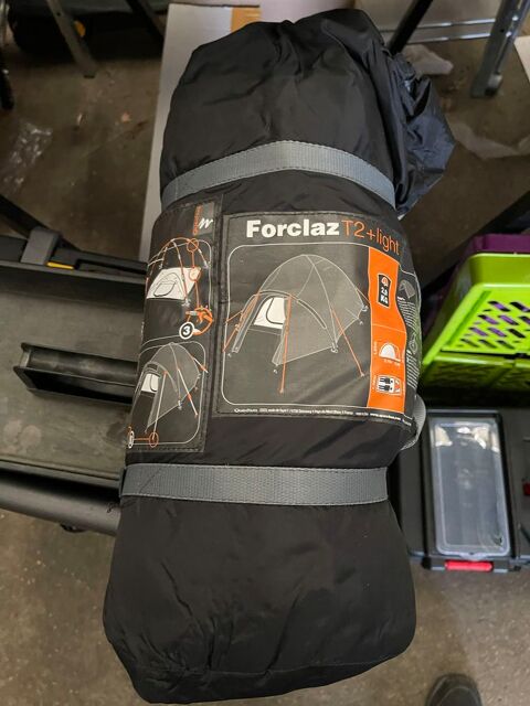 TENTE NEUVE DECATHLON FORCLAZ T2 + LIGHT POUR 2 PERSONNES 58 Balbins (38)