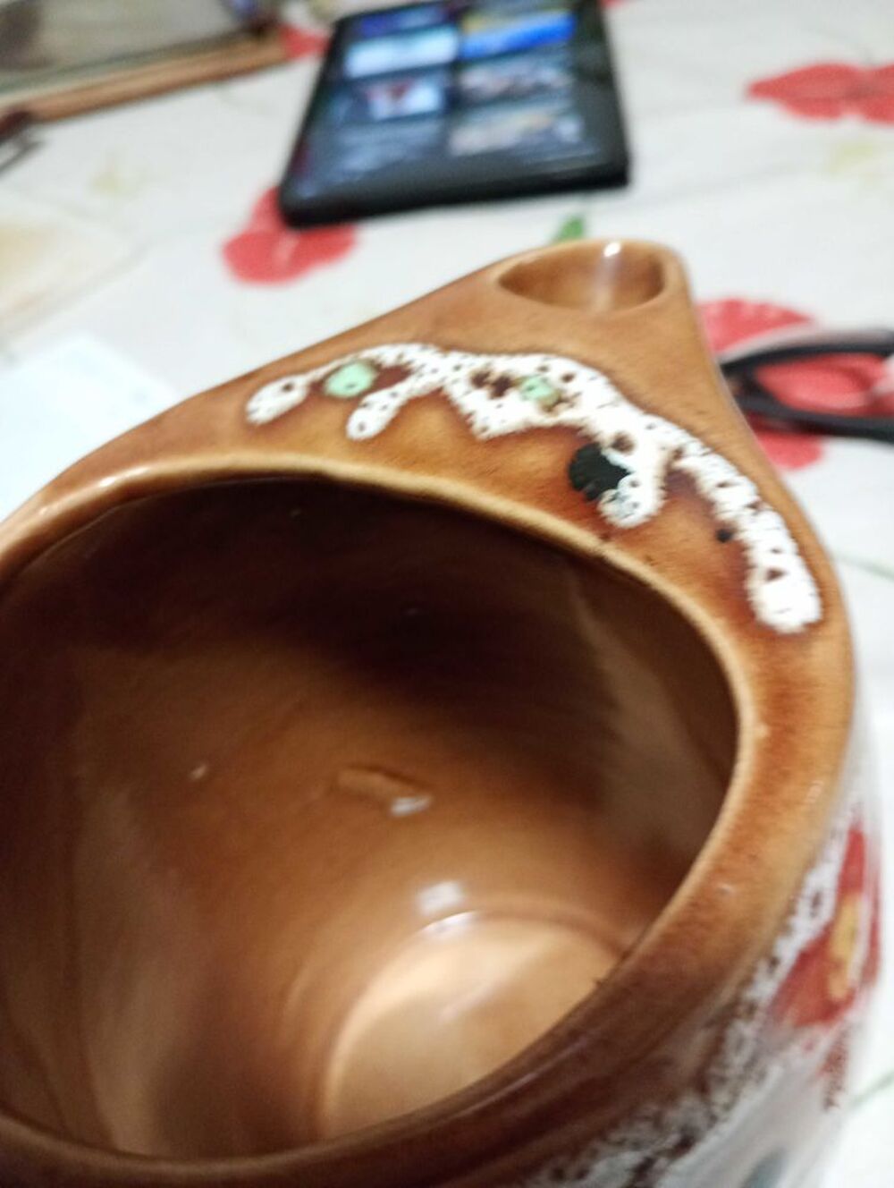pichet en gr&egrave;s Décoration