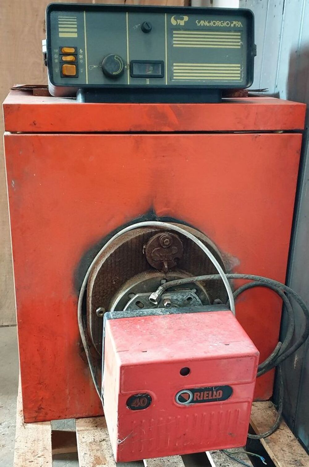 Chaudi&egrave;re Fuel Sangiorgio PRA 814 &quot;Zena 81-Alpha&quot; Bricolage