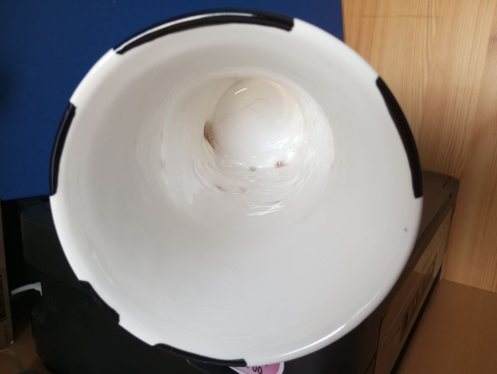 Vase motif vache c&eacute;ramique &eacute;maill&eacute;e Décoration