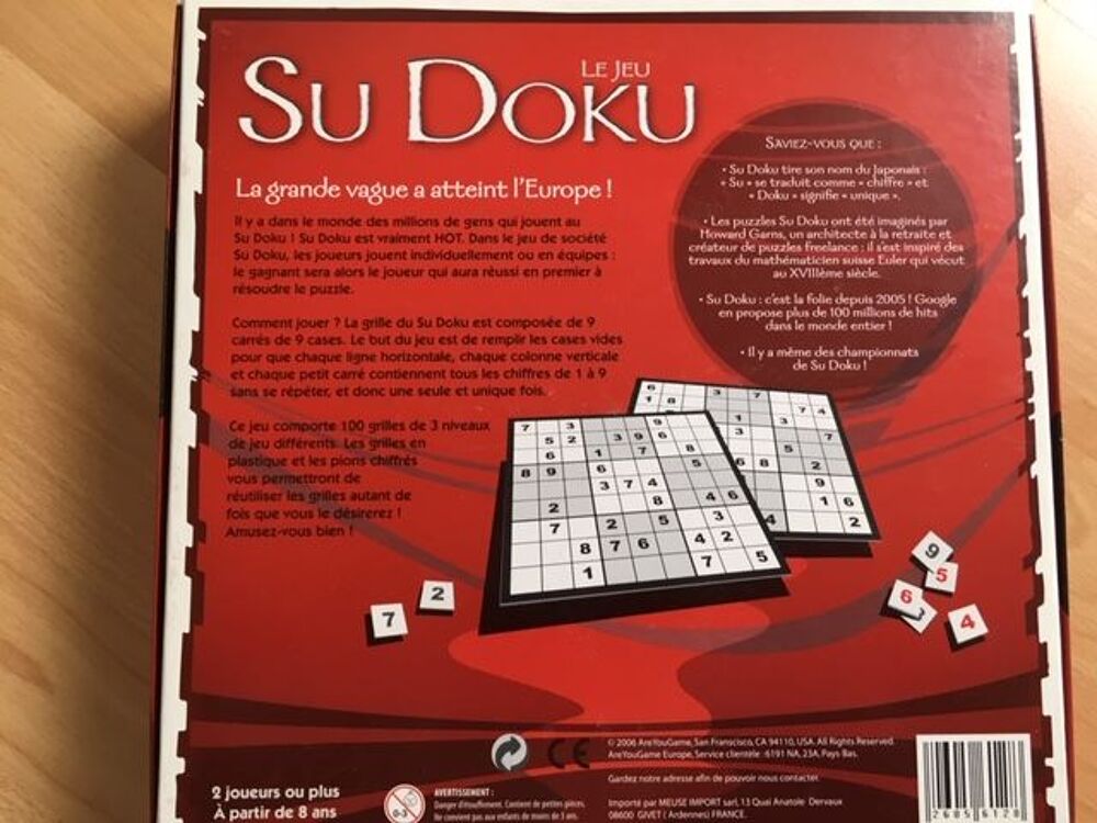 Jeu Sudoku Playland Jeux / jouets