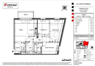  Appartement à vendre 4 pièces 74 m²