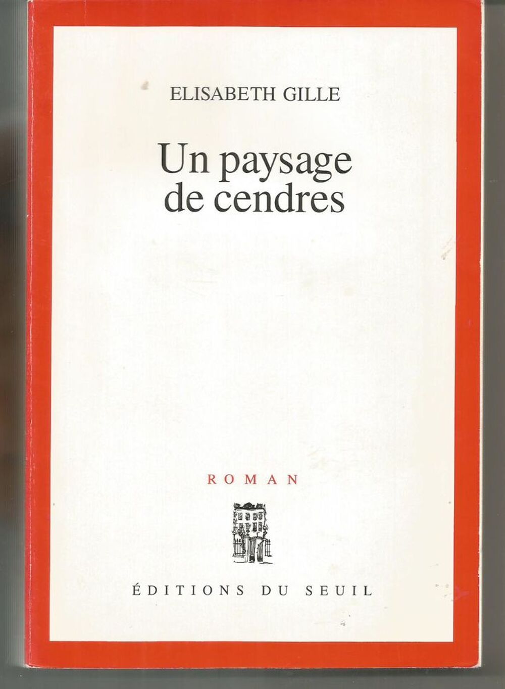 Elisabeth GILLE : un paysage de cendres Livres et BD