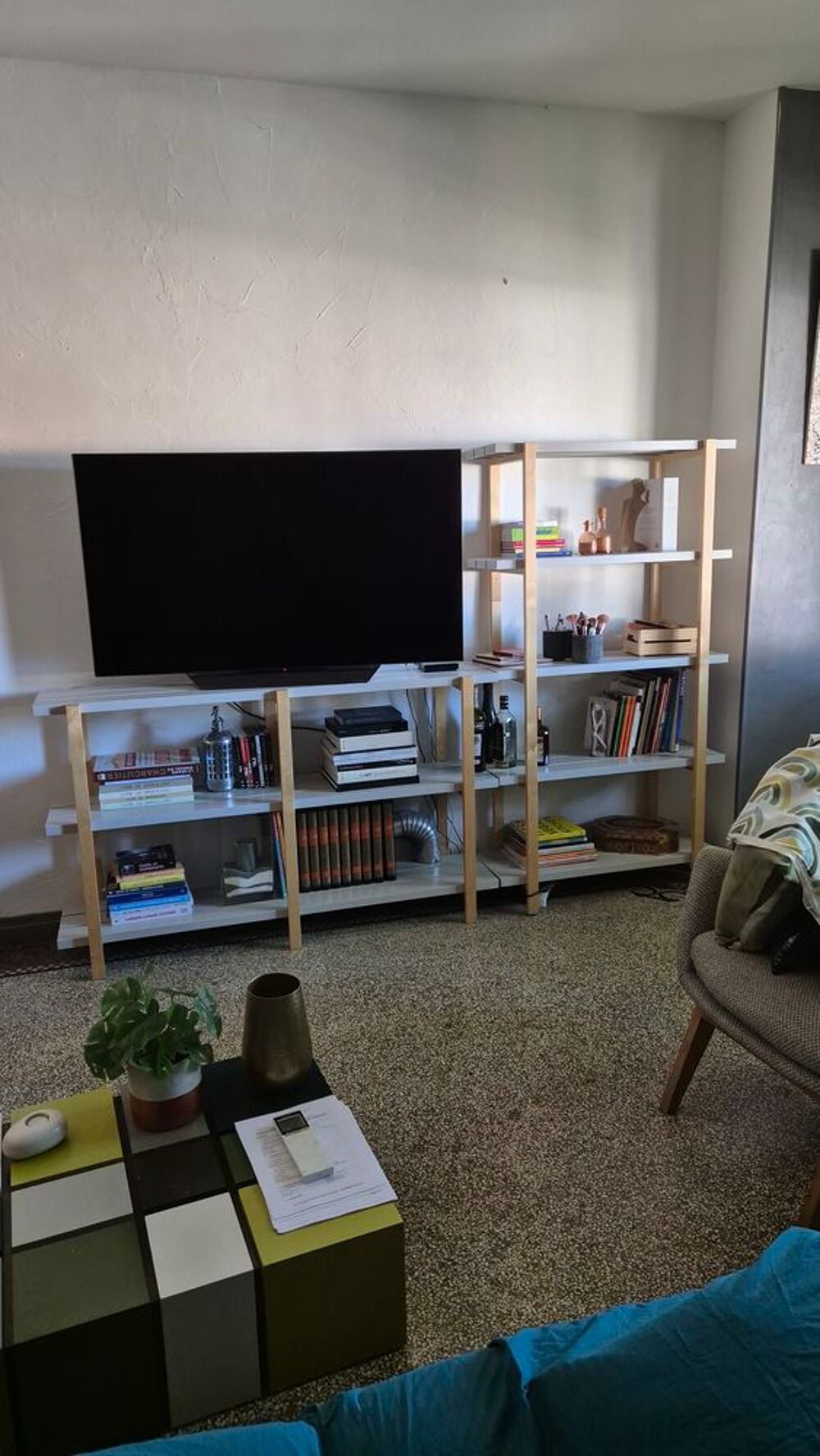 3 &eacute;tag&egrave;res/biblioth&egrave;ques en lot ou s&eacute;paremment Meubles