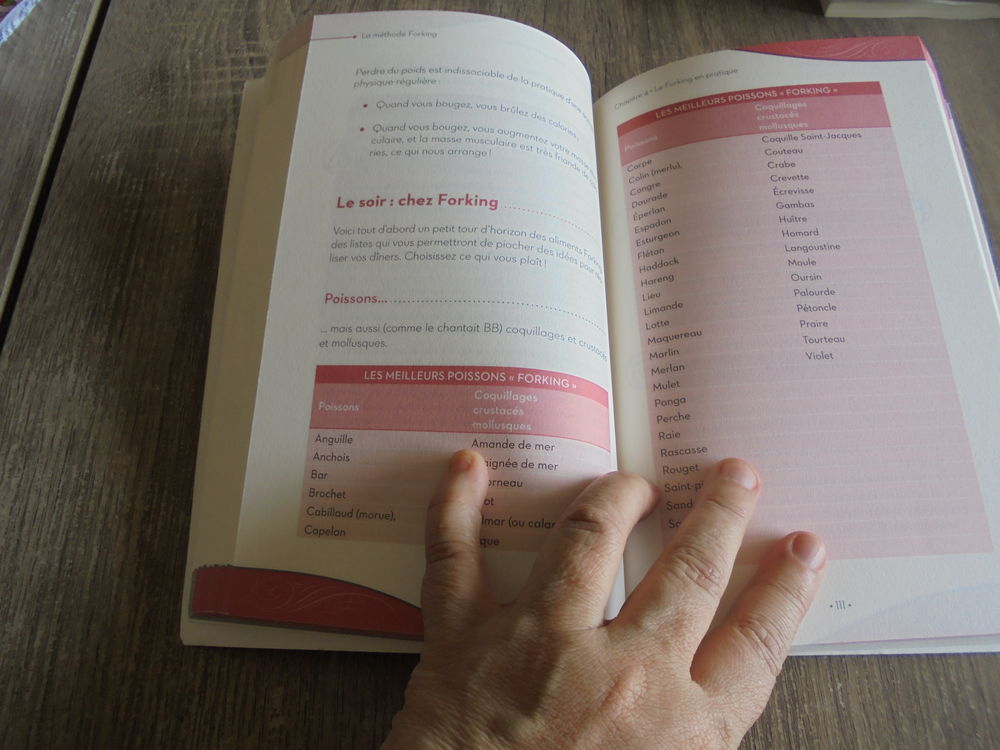 Maigrir avec la m&eacute;thode Forking (111) Livres et BD