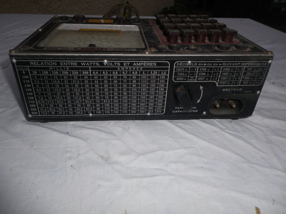 Contr&ocirc;leur CENTRAD mod&egrave;le 311 Bricolage