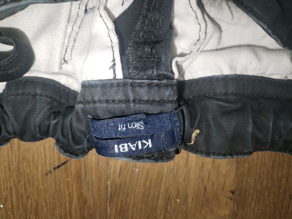 Pantalon homme cargo noir (Taille S) Vêtements