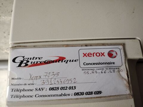 imprimante XEROS 7835 prix peu servie tr�s bon �tat 19800 Corr�ze