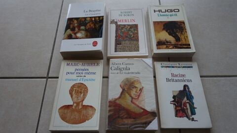 Livres clasique:  Hugo, La Bruyére, Racine, Marc Aurèle... 2 Hyères (83)