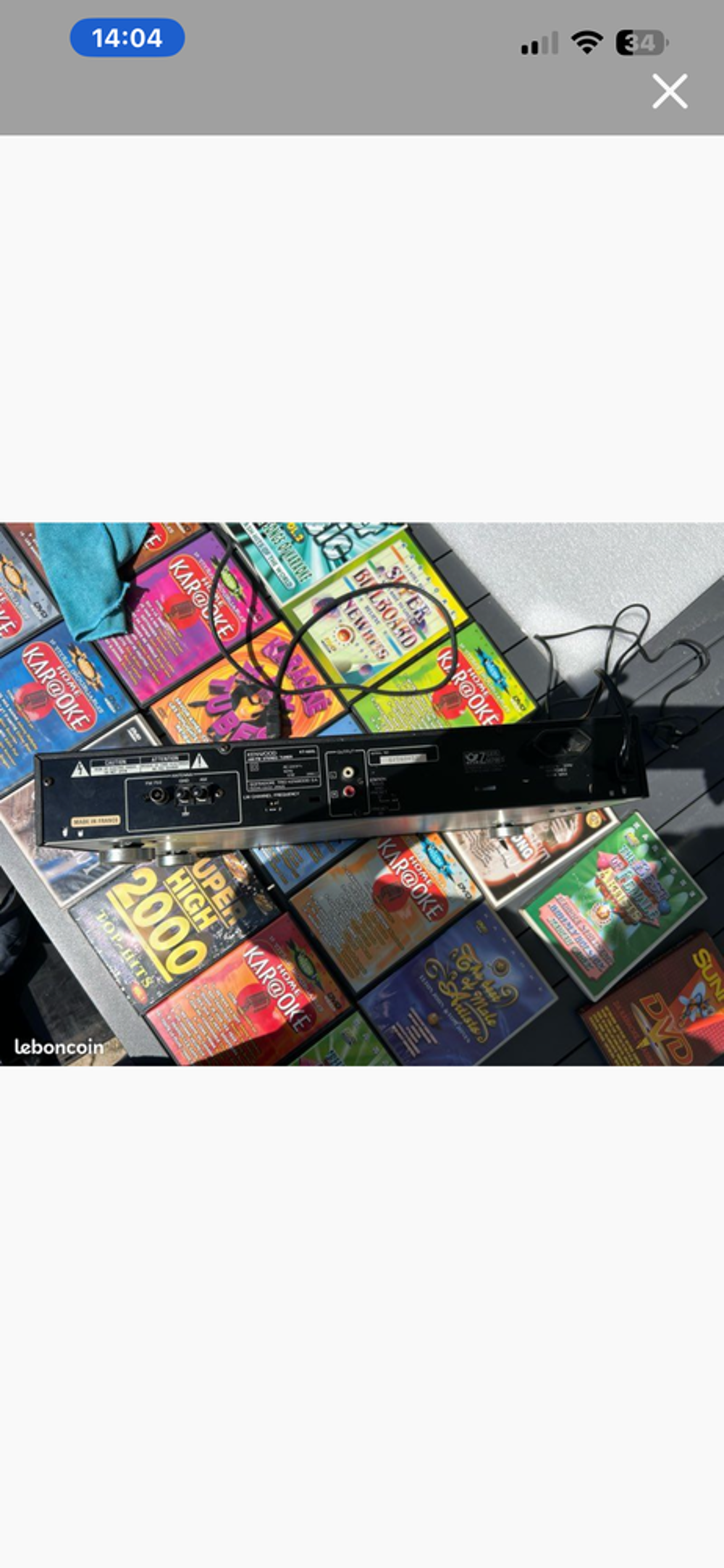 Tuner kenwood
Audio et hifi