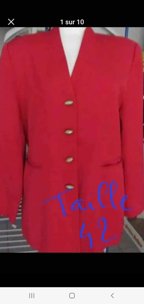 veste rouge taille 43 9 Bron (69)