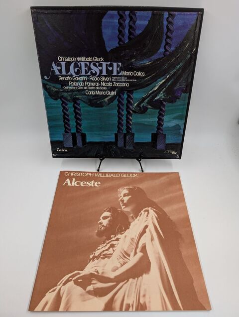 Coffret Vinyle 33 tours Algeste Maria Callas, Willibald... 7 Vulbens (74)