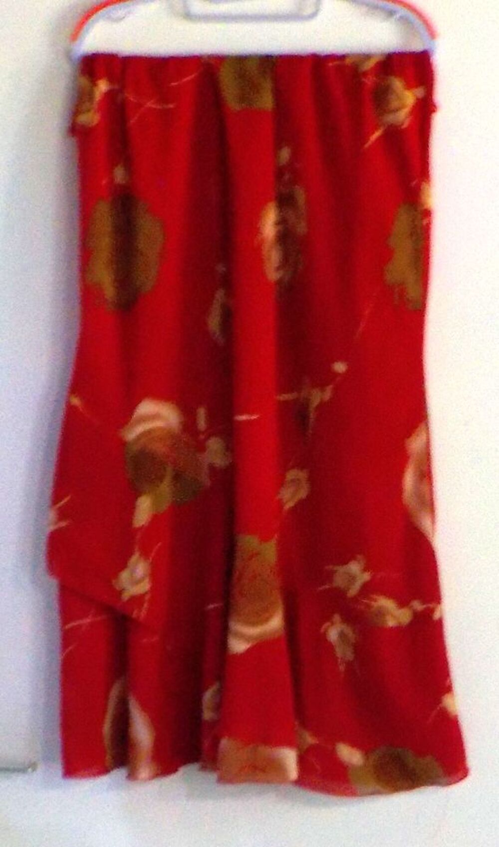 ENSEMBLE CHEMISIER + DEBARDEUR ALEXA'S TAILLE 5 FOND ROUGE Vêtements
