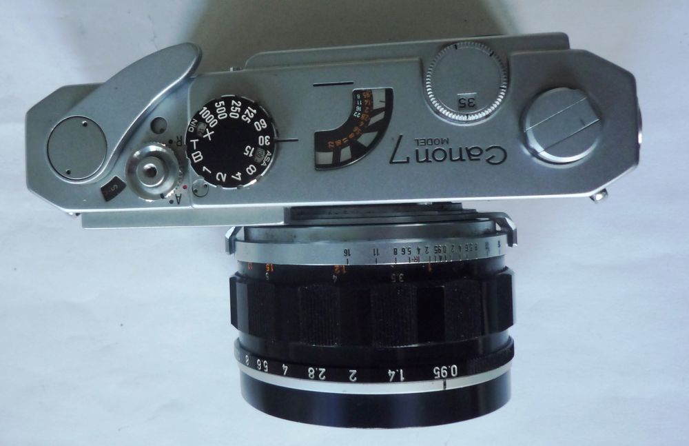 Canon 7 + Dream Lens Canon 1:0;95 f=50 mm Photos/Video/TV